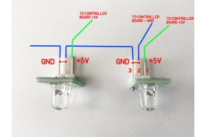 Assembled PCB for Cockpit Indicators