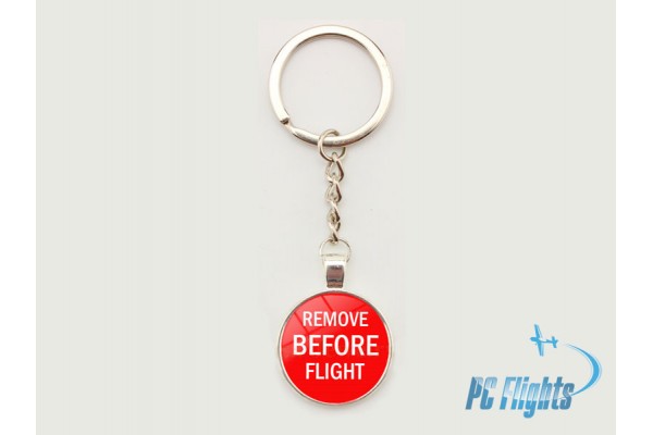 "Remove Before Flight" Keychain