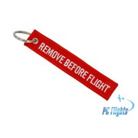 "Remove Before Flight" Embroidery Tag