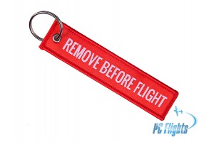 "Remove Before Flight" Woven Tag