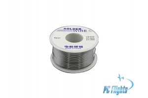 Industrial Solder Wire 63/37 2% Flux Rosin Core - 1 mm / 50 g