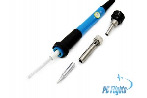 Adjustable Temperature Electric Soldering Iron 60W w/Tips