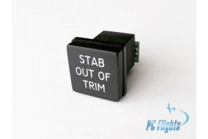 STAB OUT OF TRIM Indicator (Replica)
