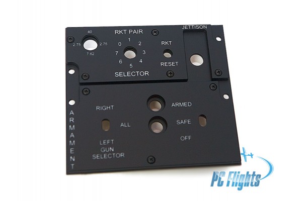 UH 1H "Huey" Armament Control Flight Sim Home Cockpit Panel