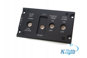 UH 1H "Huey" / "Iroquois" Miscellaneous Control Home Cockpit Panel